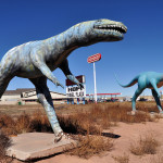 Dinosaurs at the Hopi Plaza